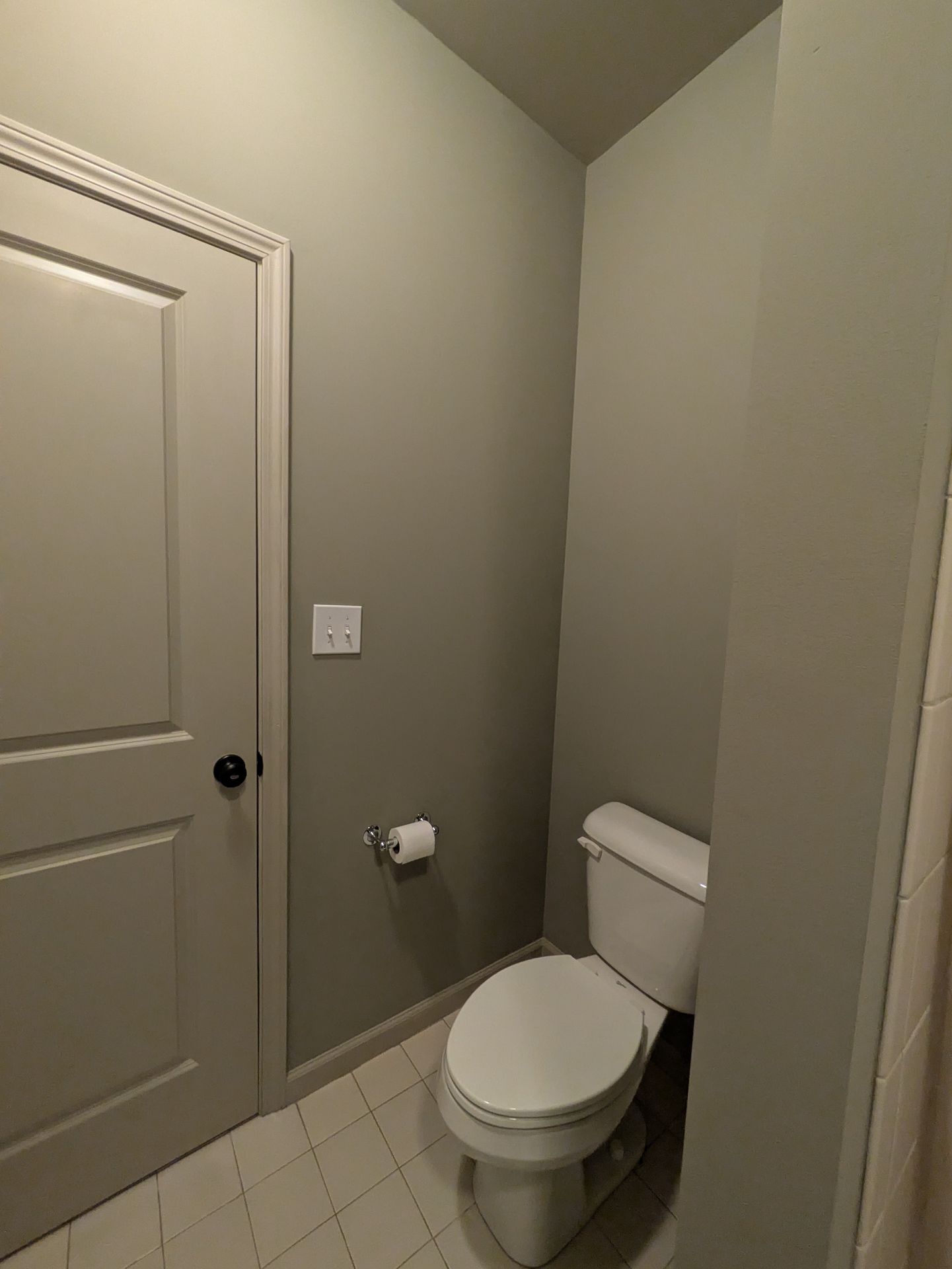 Final wide shot of a completed bathroom renovation in Normaltown Athens